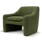 Ex Display - Rubin Fabric Armchair - Khaki Green Armchair K Sofa-Core