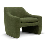 Ex Display - Rubin Fabric Armchair - Khaki Green Armchair K Sofa-Core