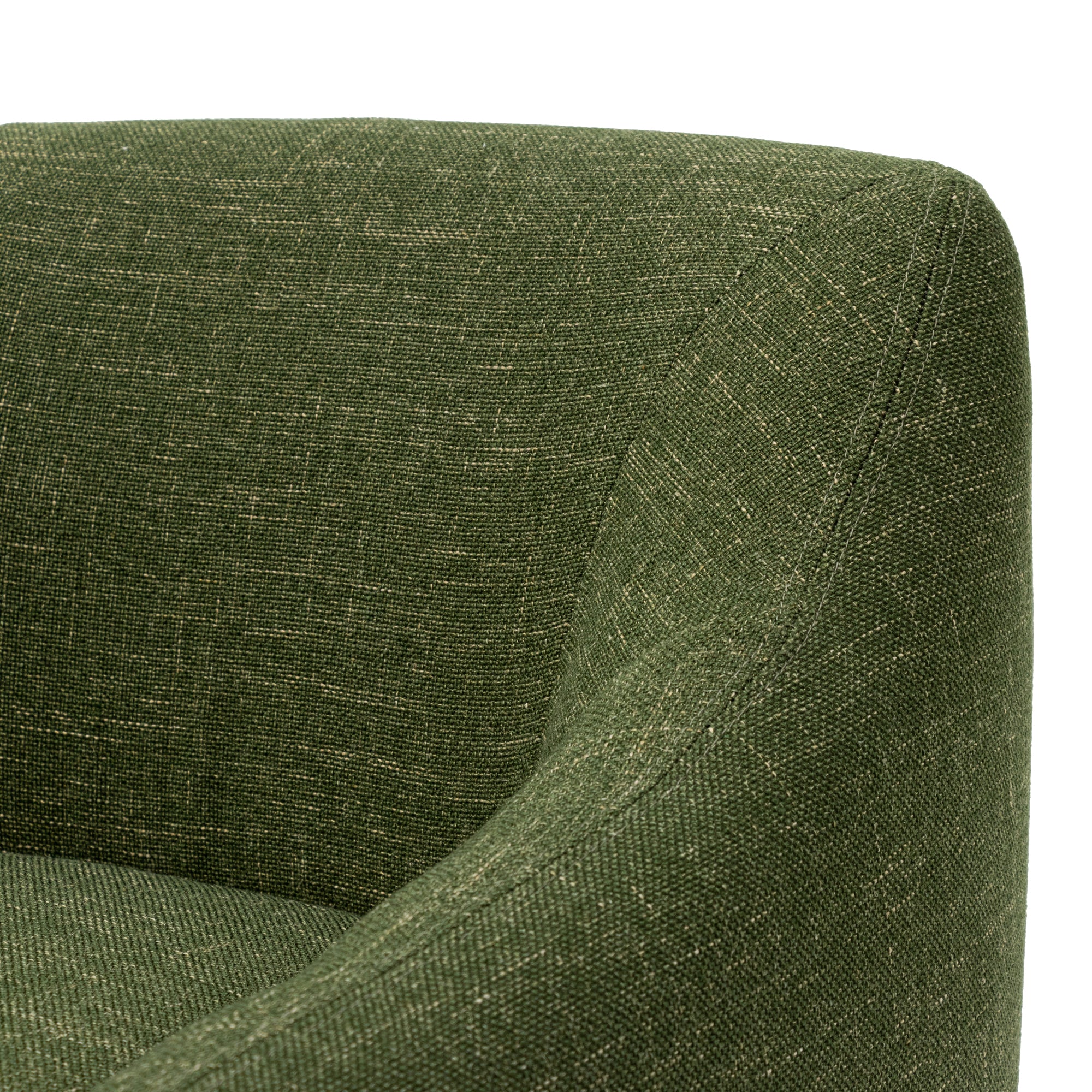 Ex Display - Rubin Fabric Armchair - Khaki Green Armchair K Sofa-Core