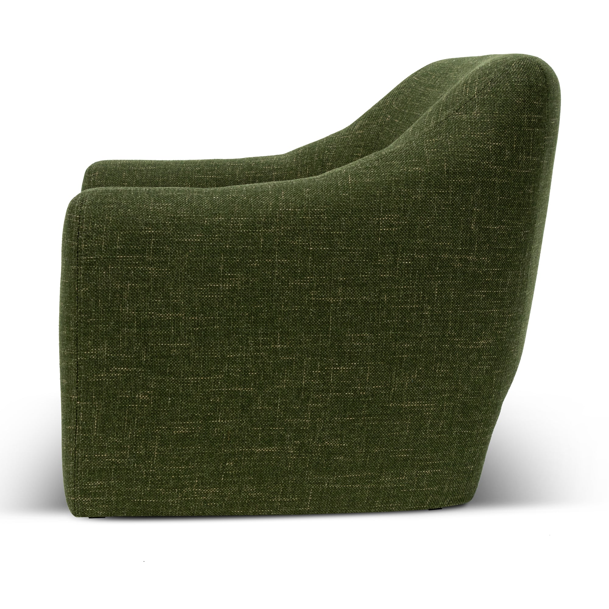 Ex Display - Rubin Fabric Armchair - Khaki Green Armchair K Sofa-Core