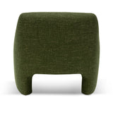 Ex Display - Rubin Fabric Armchair - Khaki Green Armchair K Sofa-Core
