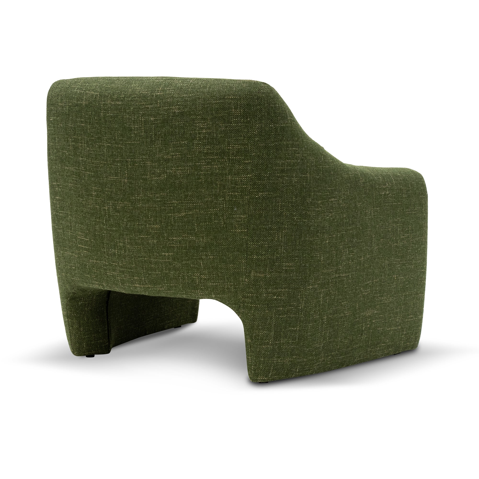 Ex Display - Rubin Fabric Armchair - Khaki Green Armchair K Sofa-Core