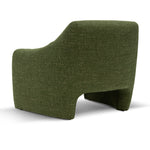 Ex Display - Rubin Fabric Armchair - Khaki Green Armchair K Sofa-Core