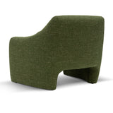 Ex Display - Rubin Fabric Armchair - Khaki Green Armchair K Sofa-Core
