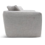 Willian 3 Seater Fabric Sofa - Passive Grey Sofa Yay Sofa-Core   