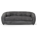 Hurst 3 Seater Fabric Sofa - Iron Grey - Last One Sofa Casa-Core