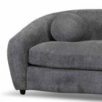 Hurst 3 Seater Fabric Sofa - Iron Grey - Last One Sofa Casa-Core