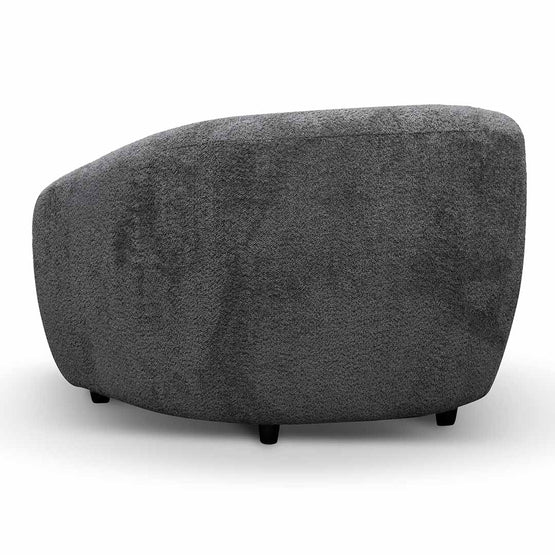 Hurst Fabric Armchair - Iron Grey Armchair Casa-Core   