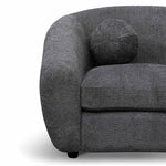 Hurst Fabric Armchair - Iron Grey Armchair Casa-Core   