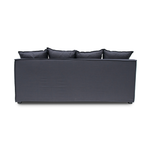Candice 3 Seater Fabric Sofa - Charcoal Linen - Last One Sofa Casa-Core   