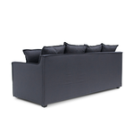 Candice 3 Seater Fabric Sofa - Charcoal Linen - Last One Sofa Casa-Core   