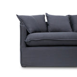 Candice 3 Seater Fabric Sofa - Charcoal Linen - Last One Sofa Casa-Core   