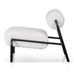 Delacruz Lounge Chair - Ivory White Boucle - Last One Lounge Chair Iggy-Core