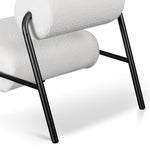 Delacruz Lounge Chair - Ivory White Boucle - Last One Lounge Chair Iggy-Core