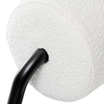 Delacruz Lounge Chair - Ivory White Boucle - Last One Lounge Chair Iggy-Core