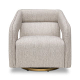 Ex Display - Cadence Swivel Armchair - Light Grey Armchair Casa-Core
