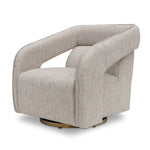 Ex Display - Cadence Swivel Armchair - Light Grey Armchair Casa-Core