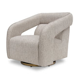 Ex Display - Cadence Swivel Armchair - Light Grey Armchair Casa-Core