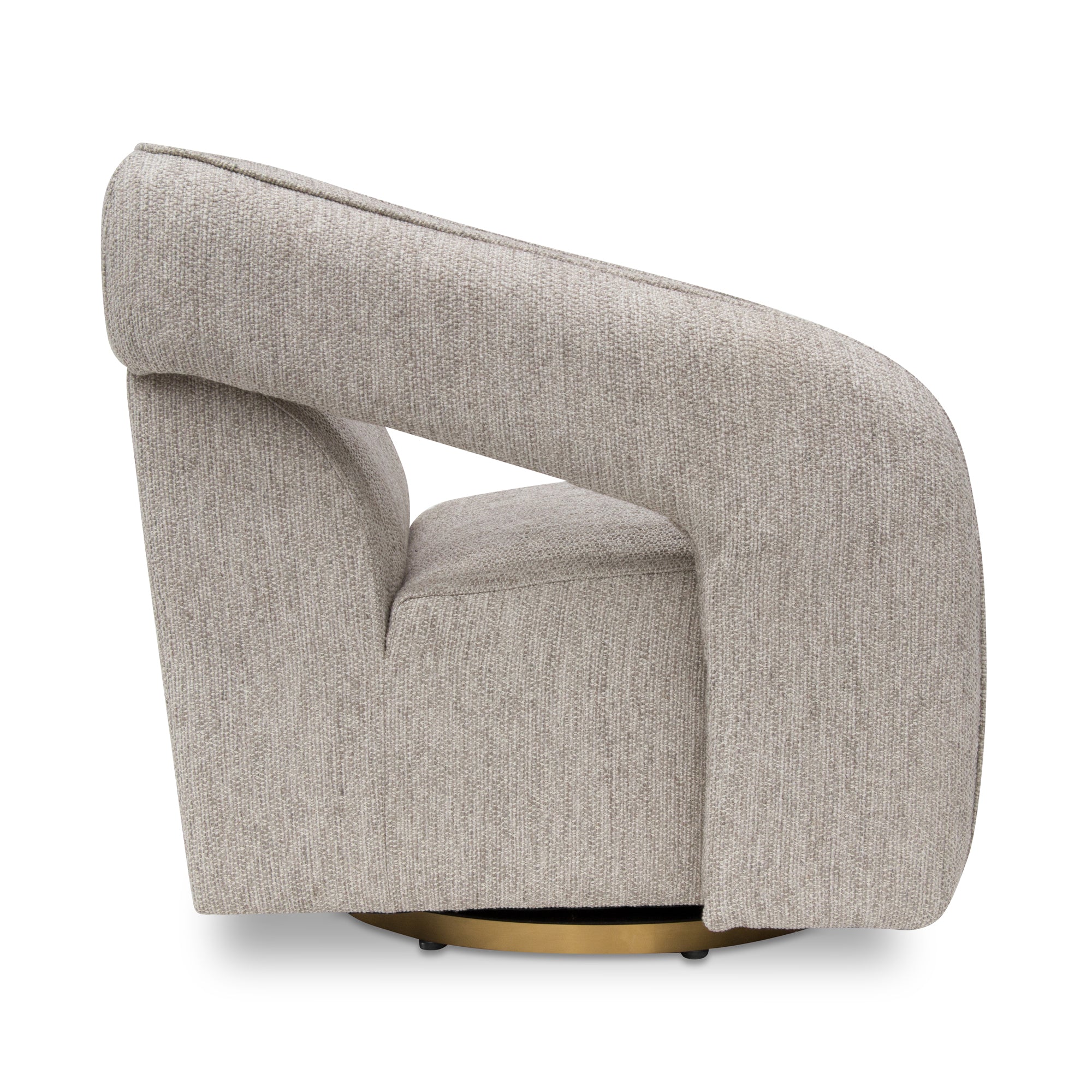 Ex Display - Cadence Swivel Armchair - Light Grey Armchair Casa-Core