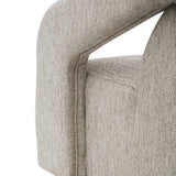 Ex Display - Cadence Swivel Armchair - Light Grey Armchair Casa-Core