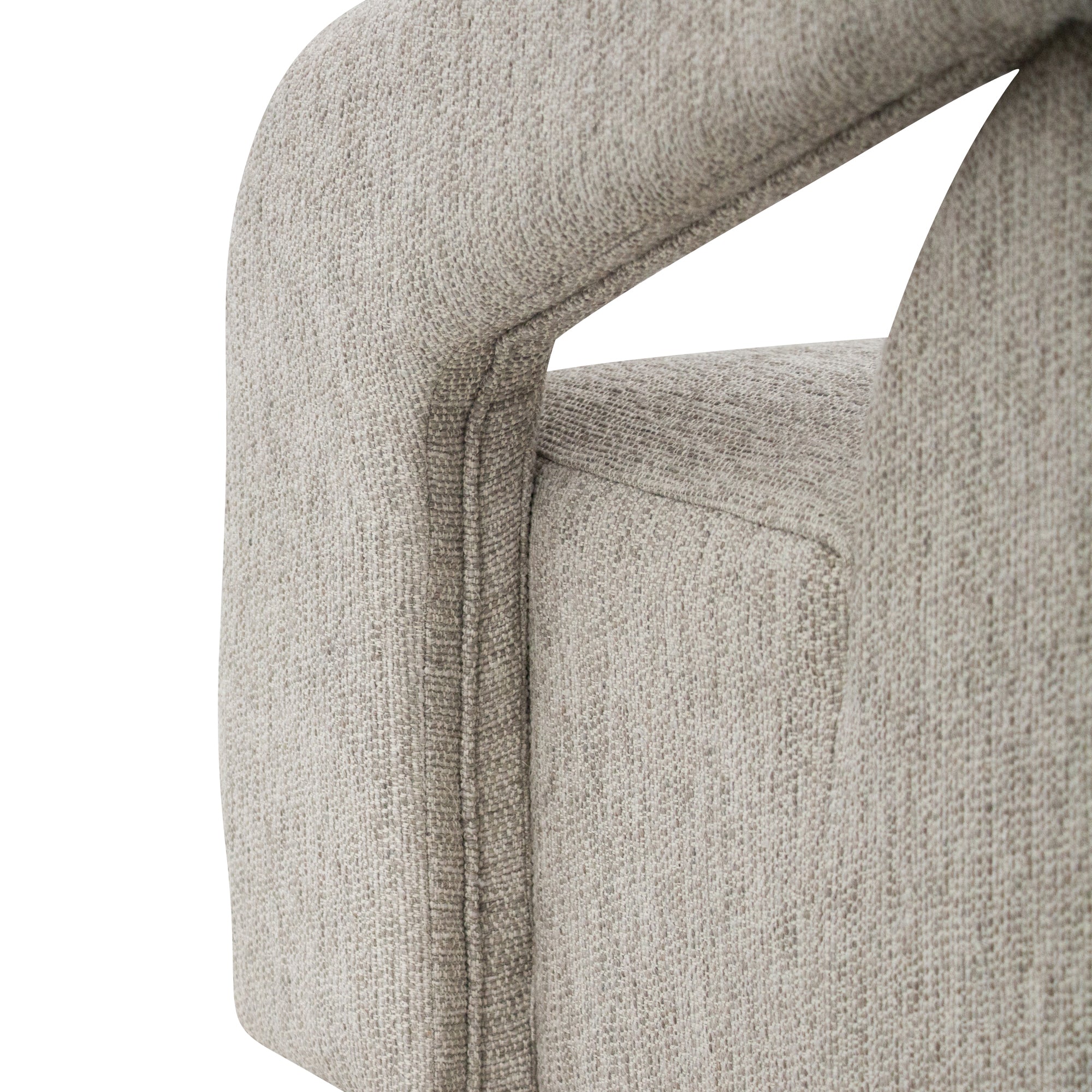 Ex Display - Cadence Swivel Armchair - Light Grey Armchair Casa-Core