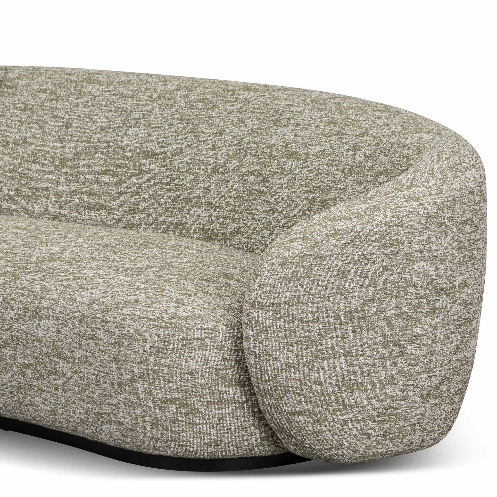 Trevor 3 Seater Fabric Sofa - Fern Green Sofa Casa-Core   