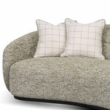 Trevor 3 Seater Fabric Sofa - Fern Green Sofa Casa-Core   