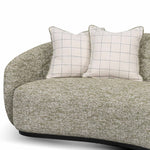 Trevor 3 Seater Fabric Sofa - Fern Green Sofa Casa-Core   