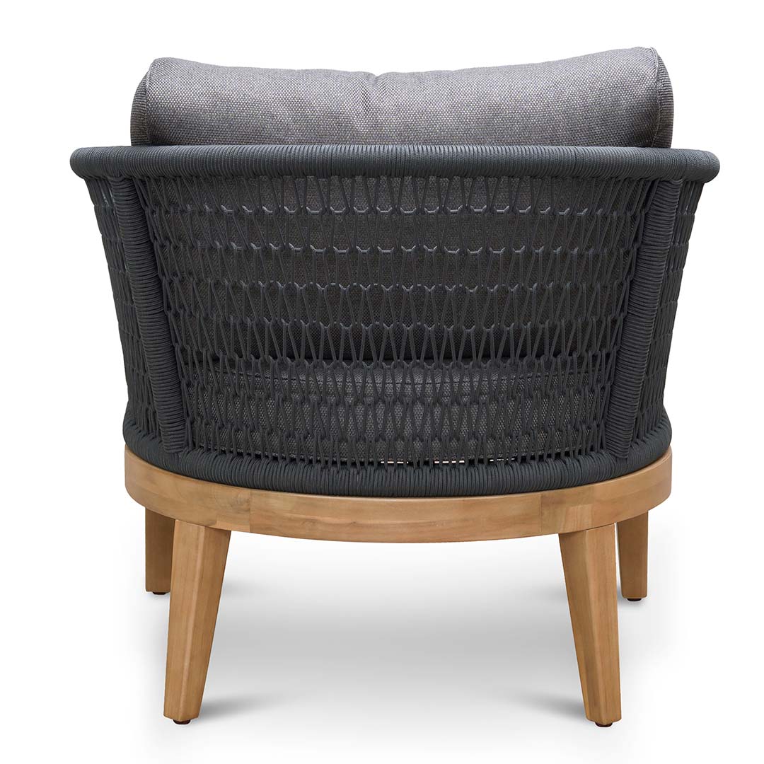 Nafisa 4pcs Outdoor Lounge Set - Dark Grey Outdoor Lounge Set Eminem-Core   