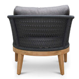 Nafisa 4pcs Outdoor Lounge Set - Dark Grey Outdoor Lounge Set Eminem-Core   