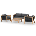 Halle 4pcs Outdoor Lounge Set Outdoor Lounge Set Eminem-Core   