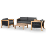 Halle 4pcs Outdoor Lounge Set Outdoor Lounge Set Eminem-Core   