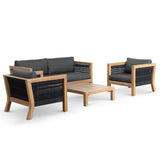 Halle 4pcs Outdoor Lounge Set Outdoor Lounge Set Eminem-Core   