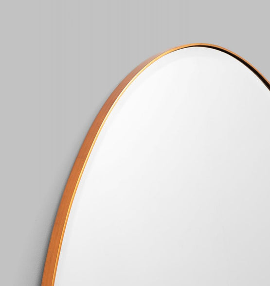 Lolita 135cm Oval Mirror - Copper Mirror Warran-Local   