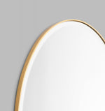 Lolita 90cm Oval Mirror - Brass AC5707-WA