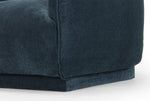 Dane 3 Seater Fabric Sofa - Dusty Blue LC2955-FA
