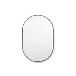 Bjorn Medium Oval Mirror - Black Mirror Warran-Local   