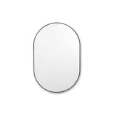 Bjorn Medium Oval Mirror - Black Mirror Warran-Local   