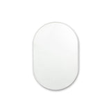 Bjorn Medium Oval Mirror - White Mirror Warran-Local   