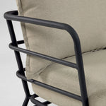 Mare Steel Frame Outdoor Armchair - Beige LC7156-LA