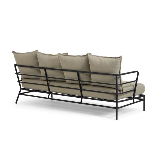 Mare Steel Frame Outdoor Sofa  - Beige LC7157-LA