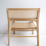 Marlin Teak Rattan Insert Armchair - Natural Armchair Buddy-Local   