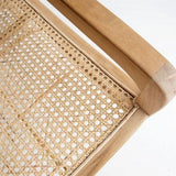 Marlin Teak Rattan Insert Armchair - Natural Armchair Buddy-Local   