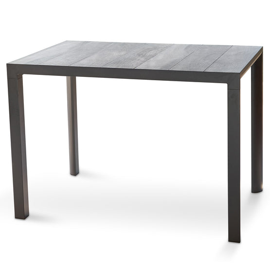 Memphis 1.4m Ceramic Wood Look Outdoor Bar Table - Charcoal DT5752-MT