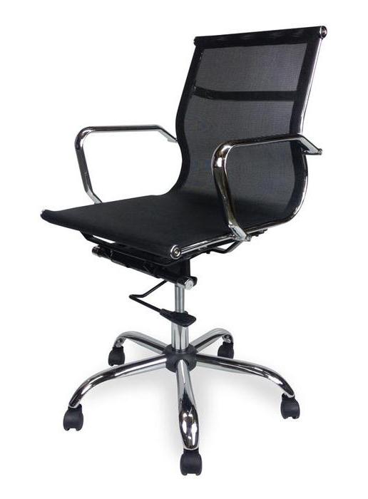 Carter Low Back Office Chair - Black Mesh Office Chair Yus Furniture-Core   