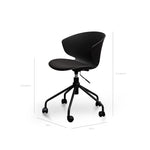 Ex Display - Betrillo Office Chair - Full Black  LF-Core   