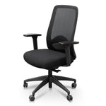 STAFF USE - Donny Mesh Ergonomic Office Chair - Black Office Chair Unicorn-Core