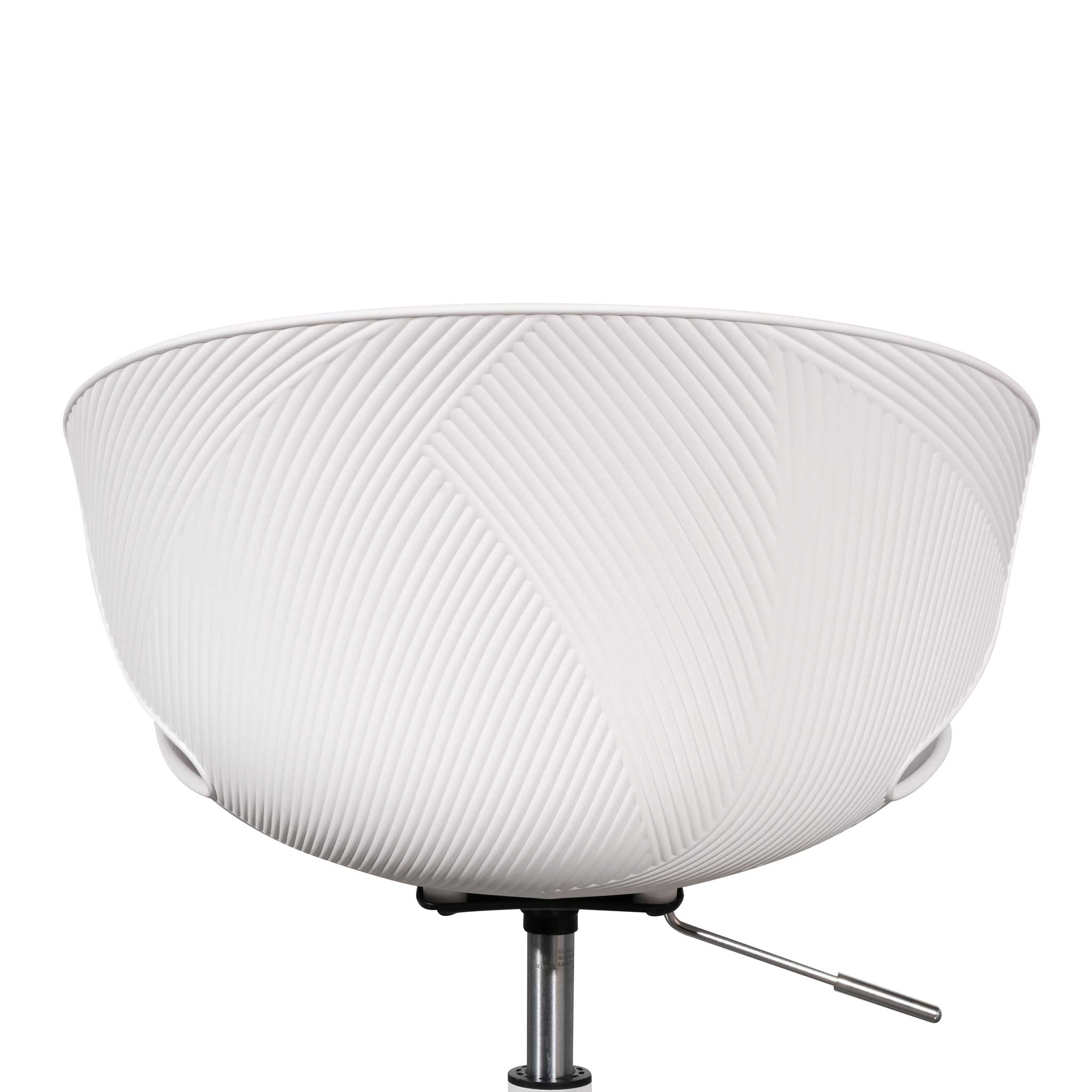 Betrillo White Office Chair - Light Grey Seat Office Chair LF-Core