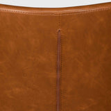 Hester Office Chair - Vintage Tan with Black Base Office Chair LF-Core   