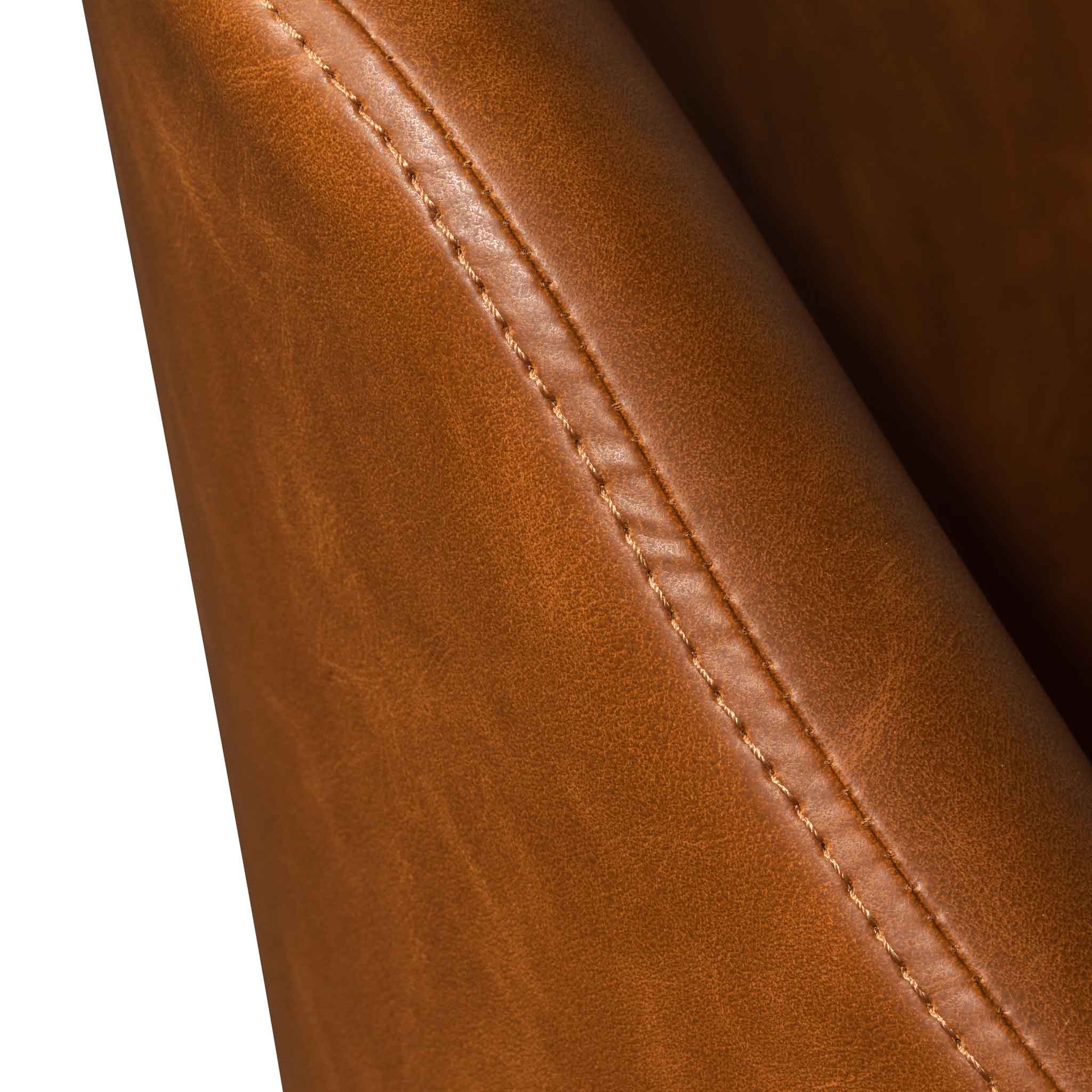 Hester Office Chair - Vintage Tan with Black Base Office Chair LF-Core   